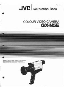 JVC GX N 5 E manual. Camera Instructions.